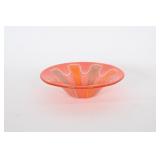 Vintage Higgins Fused Glass Bowl