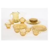 1930s Federal Glass - Madrid & Patrician Pattern