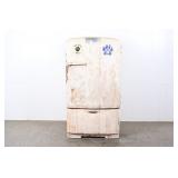 Antique Kelvinator Enamel Fridge