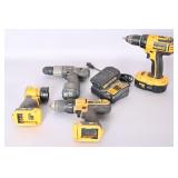 DeWalt Power Tools With Chargers