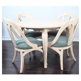 French Country Distressed Dining Table w/ Leaf