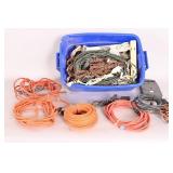 Extension Cords & Power Strips In Blue Bin