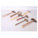 Metal Head and Wood Handle Hammers