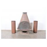 Mid Century Modern MCM Fireplace