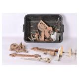Assortment of Rusty Metal Tools