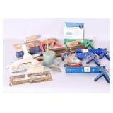 Assorted Construction Supply Tools And Items
