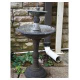 Metal Birdbath