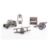 Vintage Die-Cast Metal Pencil Sharpeners