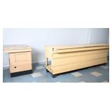 Wooden Storage Counter
