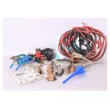 Jumper Cables and Automotive Tools