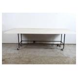 Extra Large Work Table On Casters