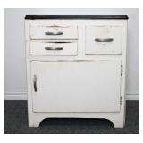Enamel Top Cabinet