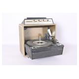 Vintage Record Player With Radio Receiver