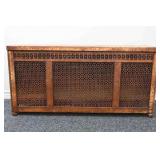 Vintage Industrial Metal Radiator Cover Cabinet