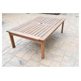 Wooden Outdoor Slat Top Coffee Table