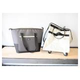 Insulated Soft-Sided Tote Bags & Rolling Cooler