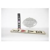 Decorative Home Signs w/ Laundry & Love