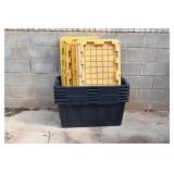 40 Gallon Totes w/ Lids (6)