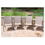 Woven Wicker Patio Chairs