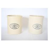 Pair of Olde Pottery Co. Butter Crocs