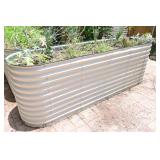 Corrugated Metal Raised Garden Bed