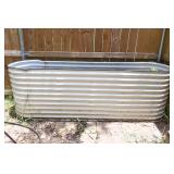 Corrugated Metal Raised Garden Bed