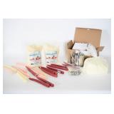 Candle Making Kit With Beeswax Bags And Wicks