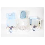 Plastic Pitchers, Water Jug w/ Food Containers