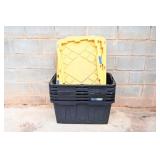 27 Gallon Totes w/ Lids (6)
