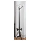 Metal Coat Rack And Umbrella Stand