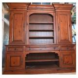Pine Two-Piece Welded Buffet Hutch