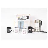Iced Coffee Maker Kettle And Novelty Mugs
