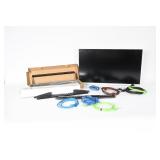 Acer Monitor With Network Patch Panel And Cables