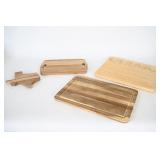 Wooden Cutting Boards w/ Charcuterie Board
