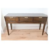 Mid Century Modern Style Wood Console Table