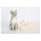 Ceramic Cat & Dog Set