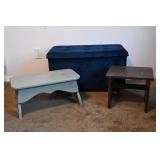 Upholstered Storage Ottoman & Footstools