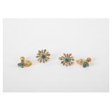 Vintage Coro Screw Back Earrings