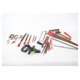Files, Hand Saws, Clamps