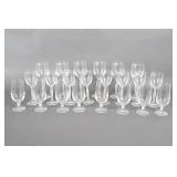 Frosted Wine Glasses