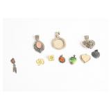 Vintage Pendants-Some Sterling Silver