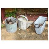 Metal Garden Buckets