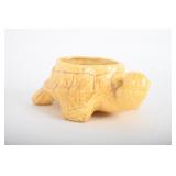 Vintage Ceramic Pottery Turtle Figurine