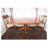Clawfoot Dining Table with Leaf