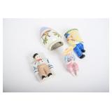 Ceramic Wall Hanging Planters Figurines