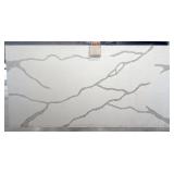 Calacatta Hera Quartz 3cm (1 slab) - Discoloration