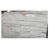 White Fantasy Marble 3cm (1 slab)-Crack/Oxidation
