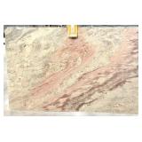 Crema Bordeaux Granite 3cm (2 slabs) - Cracked
