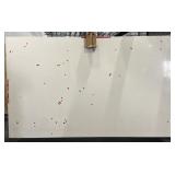 Bianco Aspen Quartz 3cm (2 slabs) - Partial Damage