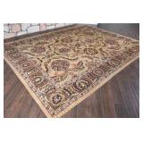 Embassy Gate Collection Floral Wool Area Rug